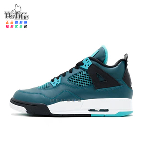 air jordan 4 retro teal aj4湖水绿女子减震篮球鞋 705330-330xx