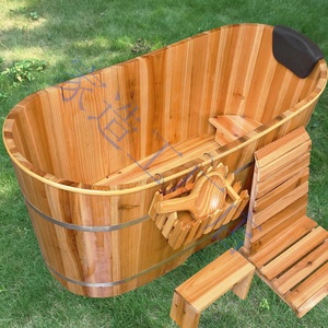 浴池成人家用长160cm木盆木盆沐浴盆特大中号洗澡桶浴缸澡盆