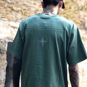 正品stone island石头岛3m反光刺绣短袖印花男女同款休闲纯棉t恤