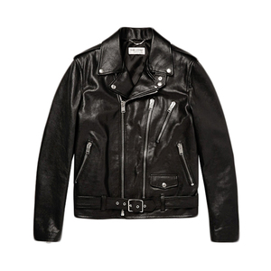 现货 海外正品 saint laurent slp 圣罗兰 男款l17经典机车皮衣