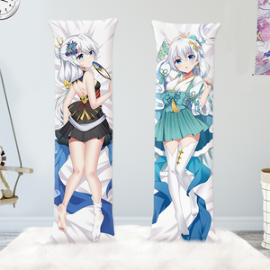 崩坏学园德丽莎朔夜观星等身抱枕兰夜行歌白丝半身枕定做礼物