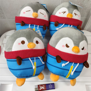 大玩家8寸毛绒玩具蓝加咪企鹅鸡玩偶娃娃机玩具女生日儿童节礼物