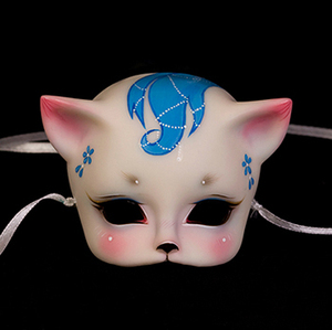 as天使工房,bjd身体部件,4分猫妖面具/美白肌,bh416034