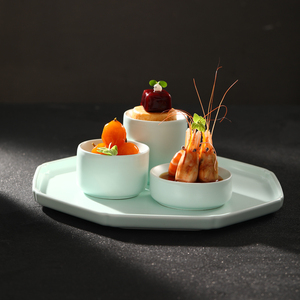 酒店明档凉菜碟子餐厅扒花冷味组合创意中式会所冷盘餐具4人付款15