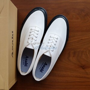 asahi 日本久留米 deck 复古硫化帆布鞋 popeye 2nd fudge 日系