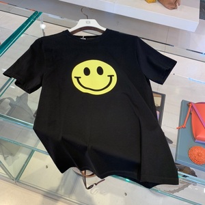 小番茄米兰买手 罗意威 loewe 黑色 笑脸t恤杨幂同款