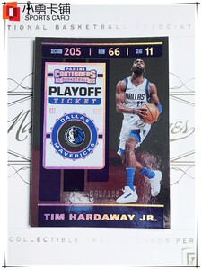 【小勇卡铺】NBA球星卡PANINI 球票 蒂姆 哈达威 JR小牛折射