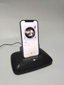 Capello卡佩罗苹果基座充电音箱iphone手机底座音响充电放歌aux