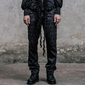 devil fashion 复古宫廷维多利亚时代中世纪哥特风年会男裤子
