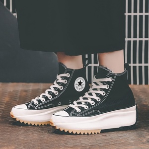 star/匡威jw联名款厚底女鞋增高松糕鞋女官网高帮官方正品旗艦店