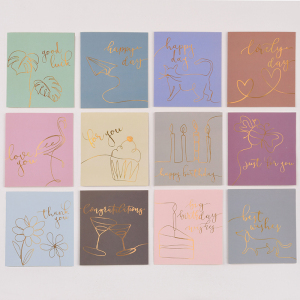 farewell card good luck card greeting cards thank you小卡片