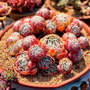 多肉植物日系小叶冰梅无砍群生老桩捧花月影景天组合一物一拍精品