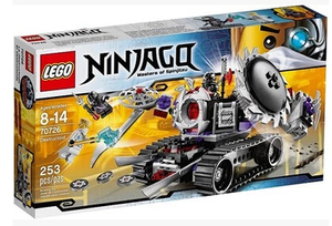 乐高lego 毁灭机器人装甲战车70726幻影忍者系列2014智力拼接款