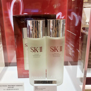 sk-ii sk2 skii 护肤精华露神仙水双瓶套装套盒230ml*2