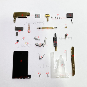 都督彭slim7电子打火器配件超薄防风打火机陶瓷电池维修mf3942