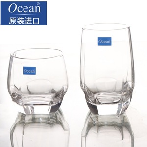 Ocean进口威士忌洋酒杯无铅玻璃啤酒杯家用耐热水杯果汁杯饮料杯