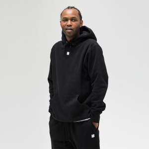 undefeated 五道杠刺绣加绒连帽卫衣男潮牌美式宽松秋冬情侣帽衫