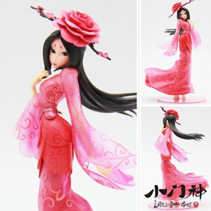 正版小门神动漫周边花仙小夜游神荼郁垒1/8手办模型人偶玩偶摆件