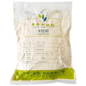 绿新精制型纯卡拉胶粉果冻布丁饮料凝胶凝固剂增稠剂1kg包装包邮