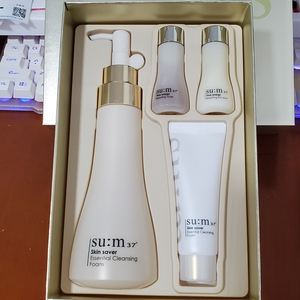 韩国苏秘sum37呼吸泡沫洗面奶套盒250ml内送小样洁面乳温和清洁
