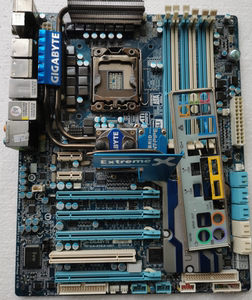 技嘉ga-x58a-ud7 1366针cpu 16项供电高端豪华版 主板x58