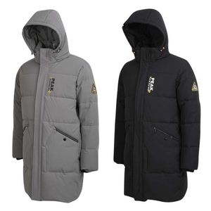 时尚系列 匹克男装PEAK正品 梭织外套 舒适保暖中长棉衣F5221037