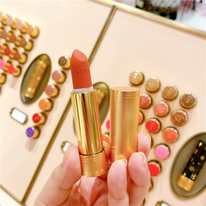 古驰/gucci 口红金管大牌正品酷奇新款哑光唇膏505#208#210#308