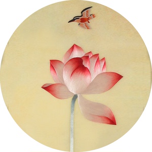 苏绣刺绣手工diy初学材料包真丝荷花莲藕苏绣套件自己绣苏州礼品