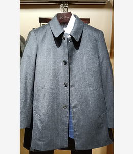 鄂尔多斯 emz 男士秋冬保暖羊毛羊绒毛呢大衣 8941254701专柜正品