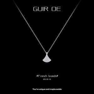 法国GUIR OE【小裙子】纯银项链女锁骨链轻奢高级送闺蜜生日礼物
