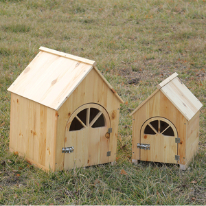 实木狗窝猫咪窝户外小型宠物屋室内可拆卸可定制忙碌板忙碌房子