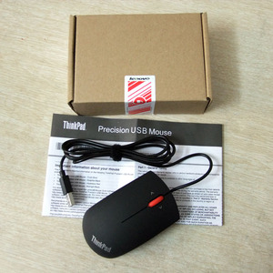 直销原装品质Thinkpad IBM小黑鼠 USB笔记本有线红轮光电鼠标