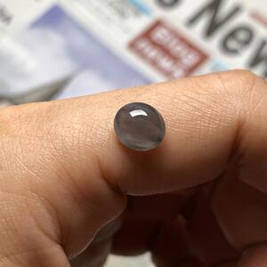 缅甸天然翡翠a货乌鸡种冰种蛋面裸石戒面精品高品质专卖小蔡珠宝