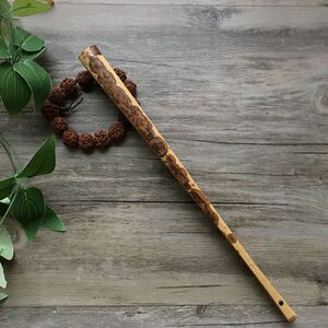 文玩折扇斑竹扇精品9.5寸虎皮纹扇骨梅鹿斑竹湘妃宣纸折扇苏工扇