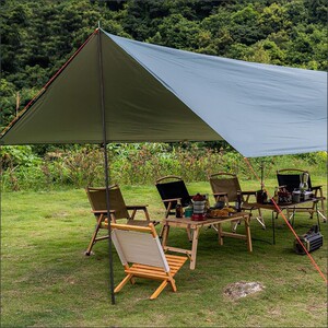 天幕户外露营帐篷遮阳便携式野餐小型棉布防晒自动野炊超轻多功能