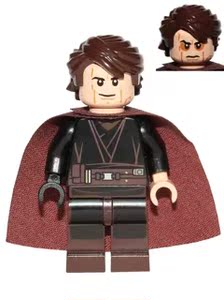 乐高lego 星球大战人仔 sw419 安纳金 披风西斯版 2012年9526