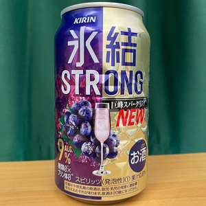 日本进口麒麟冰结strong巨峰 紫葡萄红鸡尾酒零糖无嘌呤9度微醺酒