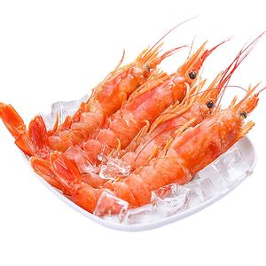 新鲜大号阿根廷进口红虾船冻海捕活冻大海虾鲜活冷冻野生250g