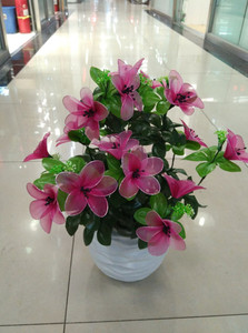 北京diy手工制作丝网花丝袜花新手学习材料包杜鹃花20朵材料包