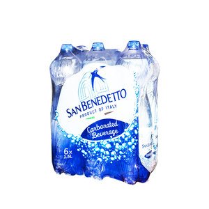 意大利原装进口 圣碧涛(san benedetto)天然矿泉水1.5l*6瓶