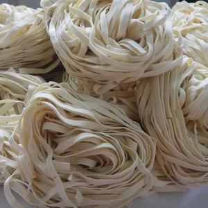 潮汕面条特产潮州小食自制手打宽面条 面薄 天然晒干无添加剂2斤