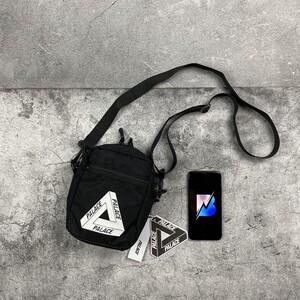 日系包斜肩包palace潮牌嘻哈小斜挎包手机包单肩背包男女小包包