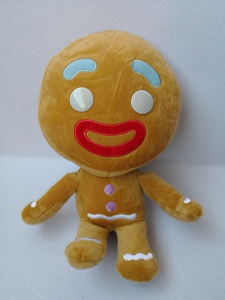 新年怪物史莱克 姜饼人 q版 饼干人 毛绒玩具公仔 新年礼物
