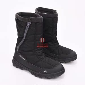 迪卡侬arpenaz snow 400 boot 男户外防水防滑高帮雪地靴冬季棉鞋