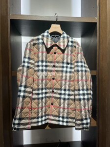 Burberry棱格棉服巴宝莉夹棉夹克外套秋冬男装反季特卖法国代购7.