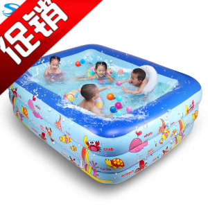 塑料游泳池小孩