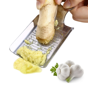 日本制造进口MUJI无印良品不锈钢迷你擦菜器蒜泥姜末柠檬厨房厨具