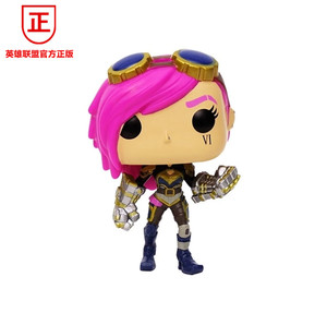 官方正版lol英雄联盟皮城执法官蔚手办q版公仔模型摆件游戏周边