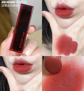 植村秀新品炙烈小红方漆光or595 rd168 br787 or590 哑光bg966