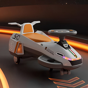 宝宝电动式扭扭车二合一电动车儿童溜溜车滑行车飞机三轮车静音轮